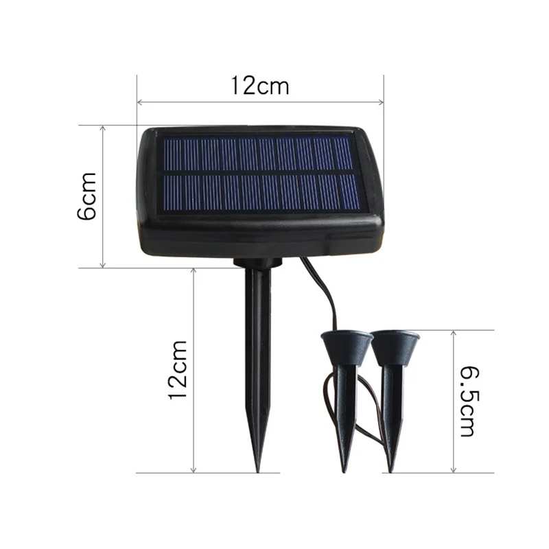 Solar Led Light Outdoor Solar Light Garden Lamp Lawn Lighting Waterproof In-Ground Light Landscape Lamp Pathway Garden Lights