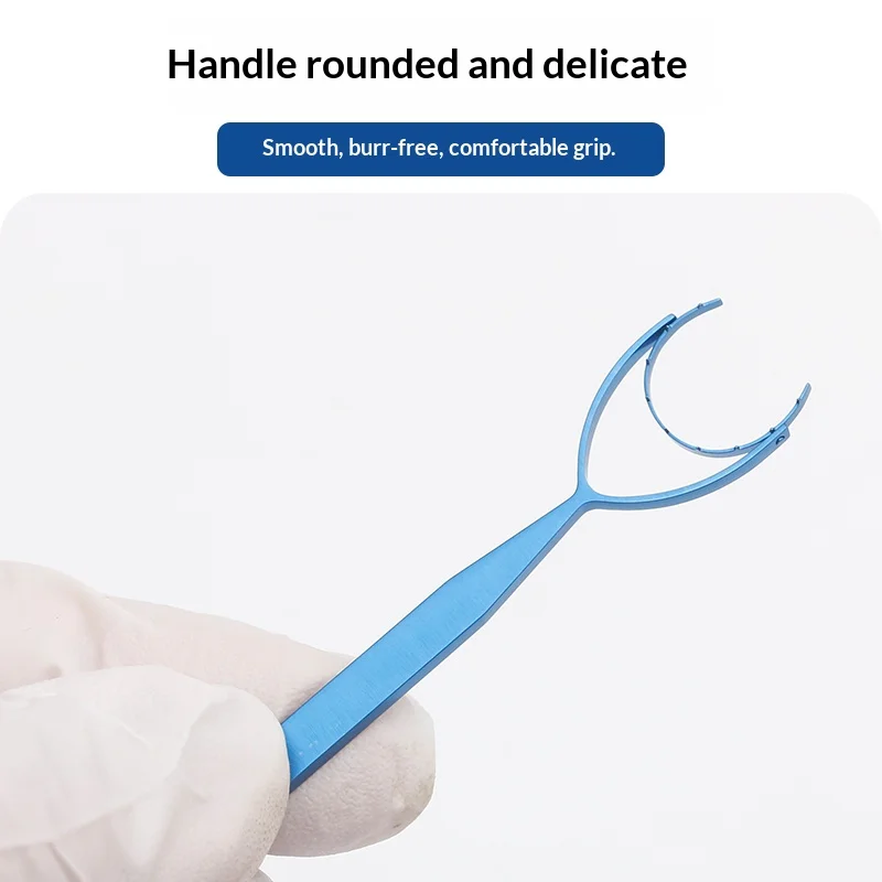 

Ophthalmic Instrument, Eye Fixator, Toothed Corneal Transplant Instrument, Fixation Ring, Eyeball Fixation Ring