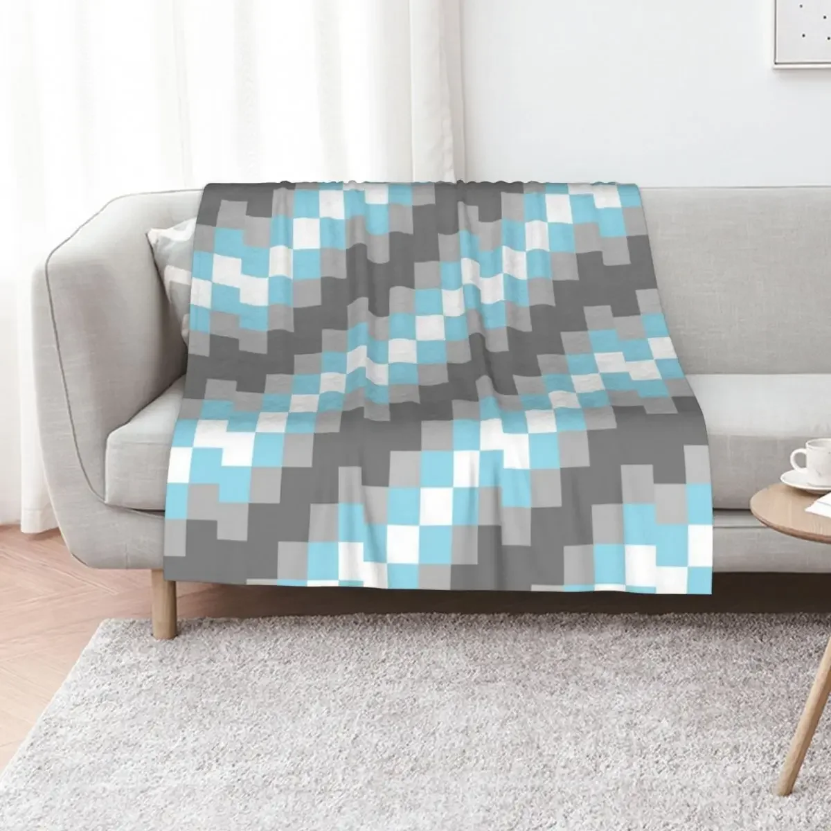 

Demiboy Pride Pattern Throw Blanket Summer Luxury Travel Loose Blankets