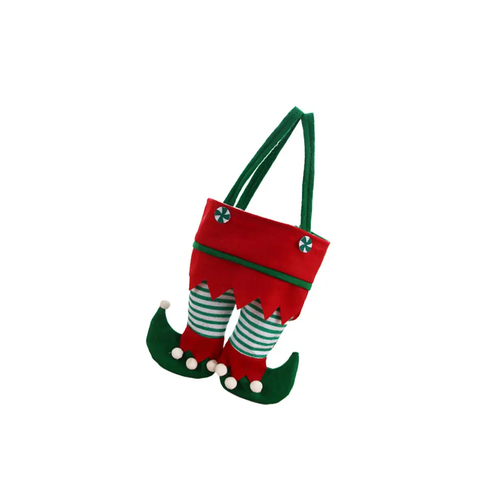 

Candy Sock Shape Red Wine Storage Tote Portable Gift Portable Gift Bag Bag For Party Decoration Holiday Use