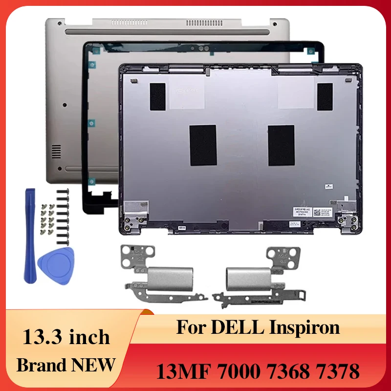 

NEW For DELL Inspiron 13MF 7368 7378 Laptops Case Notebook Screen LCD Back Cover Front Frame Hinges Bottom Laptop Accessories