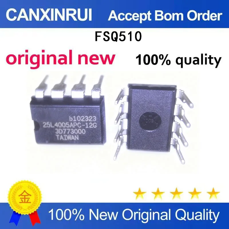 (5-100 Pieces)New LCD power management chip FSQ510 FSQ510 DIP-7 pin 7-pin package