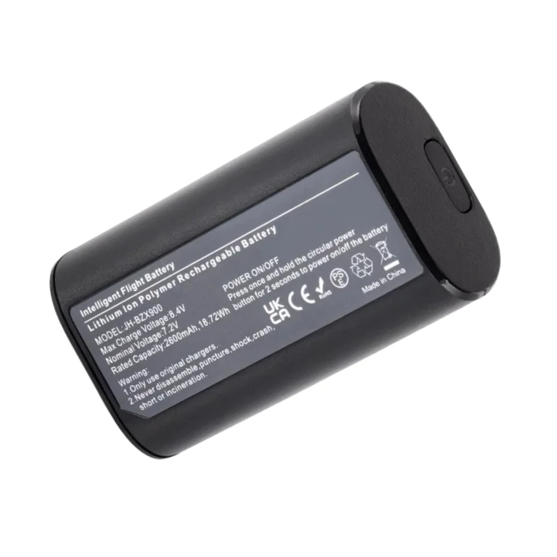 100% New 7.2V 2600mAh For DJI FPV Goggles 2 for DJI FPV V2 Flight Goggles High Quality Replacement Battery