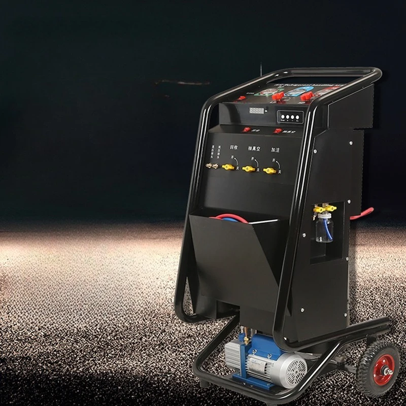 

Refrigerant recovery and filling machine Air conditioner Refrigerant recovery and filling machine