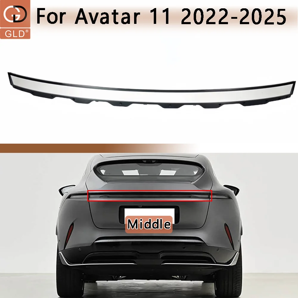 

For Avatar 11 2022-2025 Through Rear Taillight Shell Tail Lamp Cover Turn Signal Stop Light Mask Replace The Original Lampshade