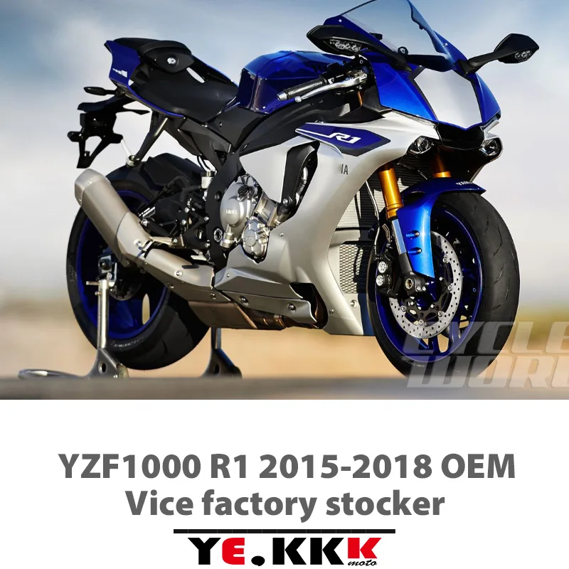 

2015-2018 YZF1000 YZF-R1 R1 найклейки на мотоцикл, стикеры OEM Re-гравировка Sub-factory Stickers Full Car