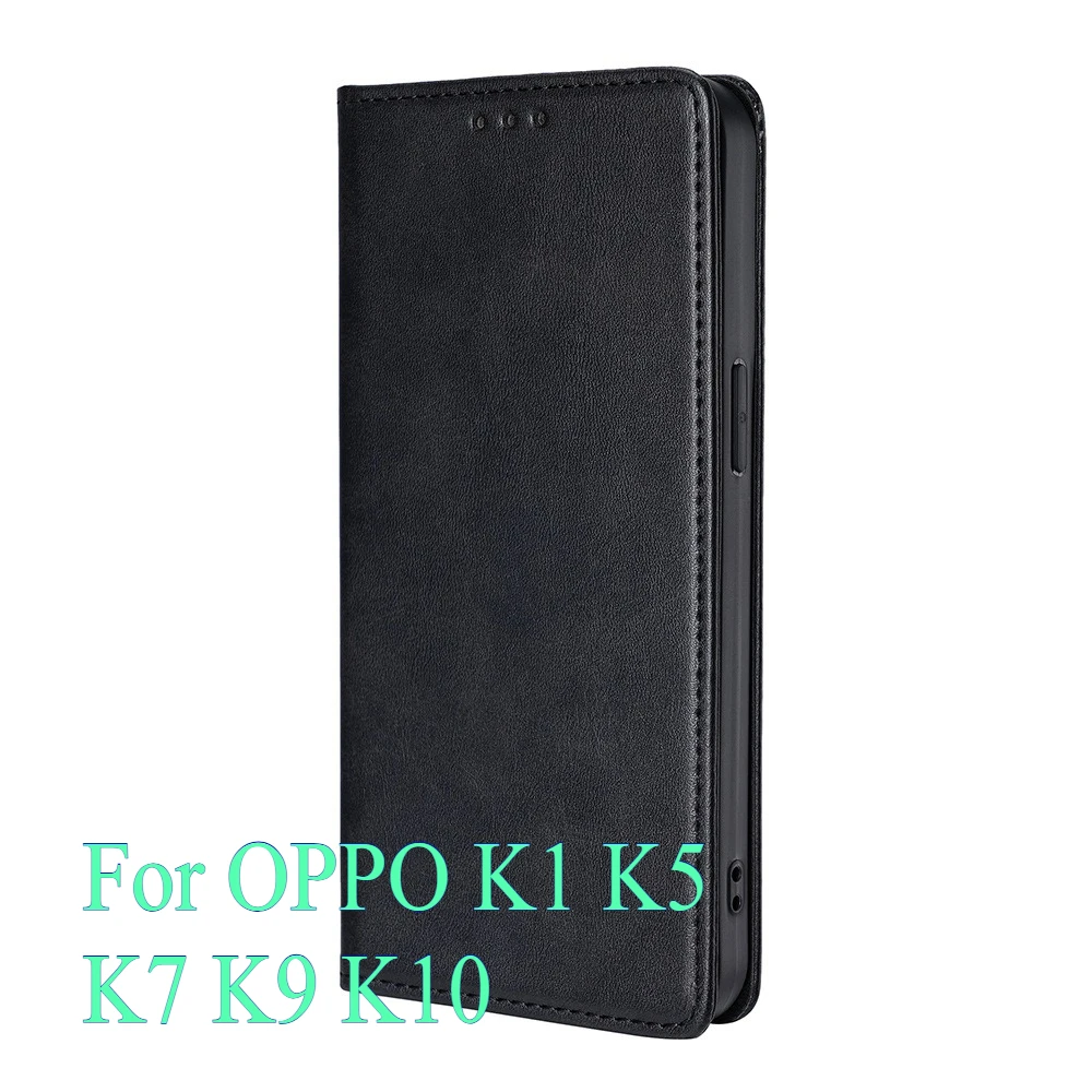 

Чехол-бумажник с откидной крышкой для OPPO K1 K7 K5, чехлы с подставкой для Oppo K7X K9X K9 Pro K9S K10, роскошный жесткий чехол с слотом для карт