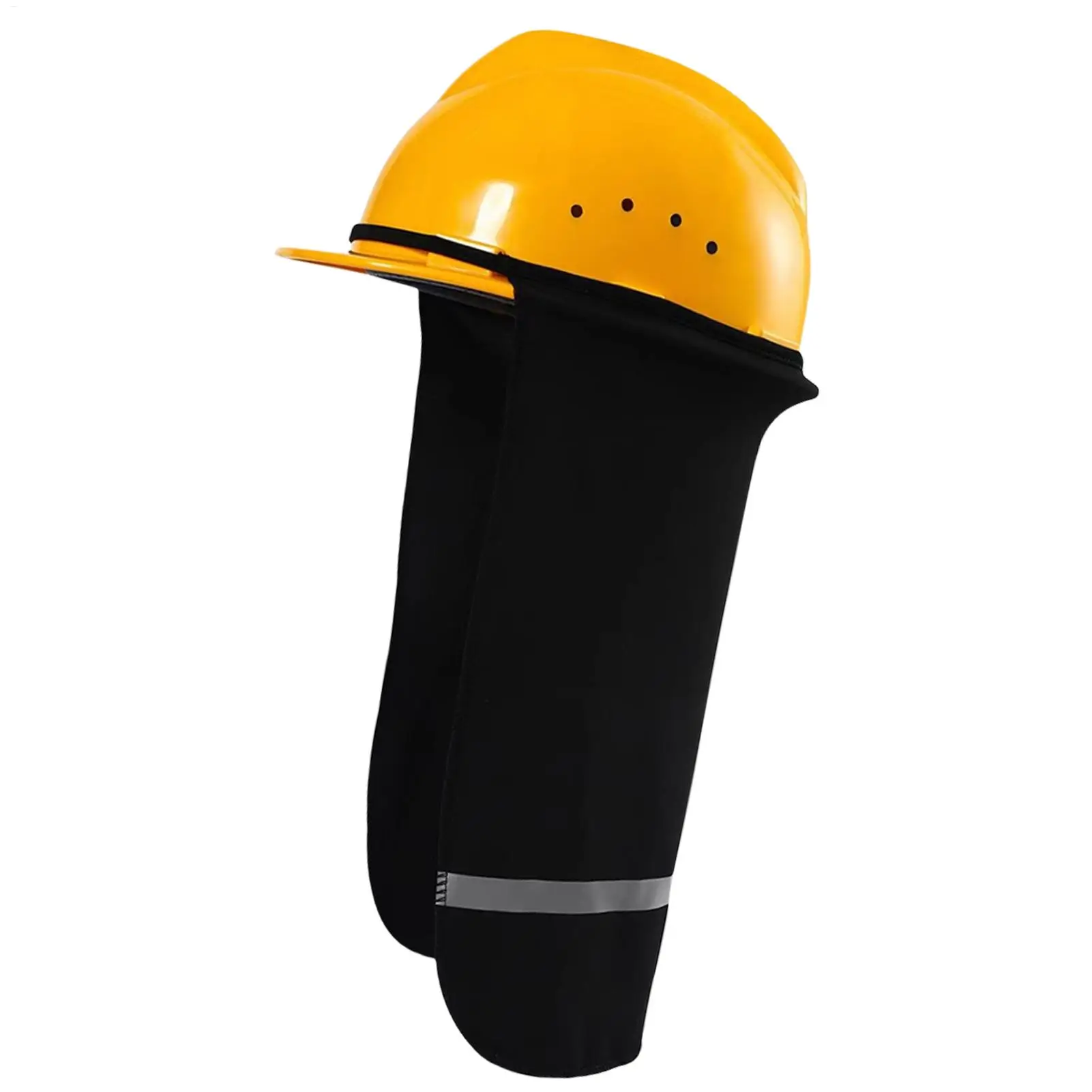 Elmetto protettivo Copri parasole Parasole per il collo Visiera per elmetto protettivo Protezione per il collo traspirante ad alta visibilità Protezione solare Copri elmetto protettivo