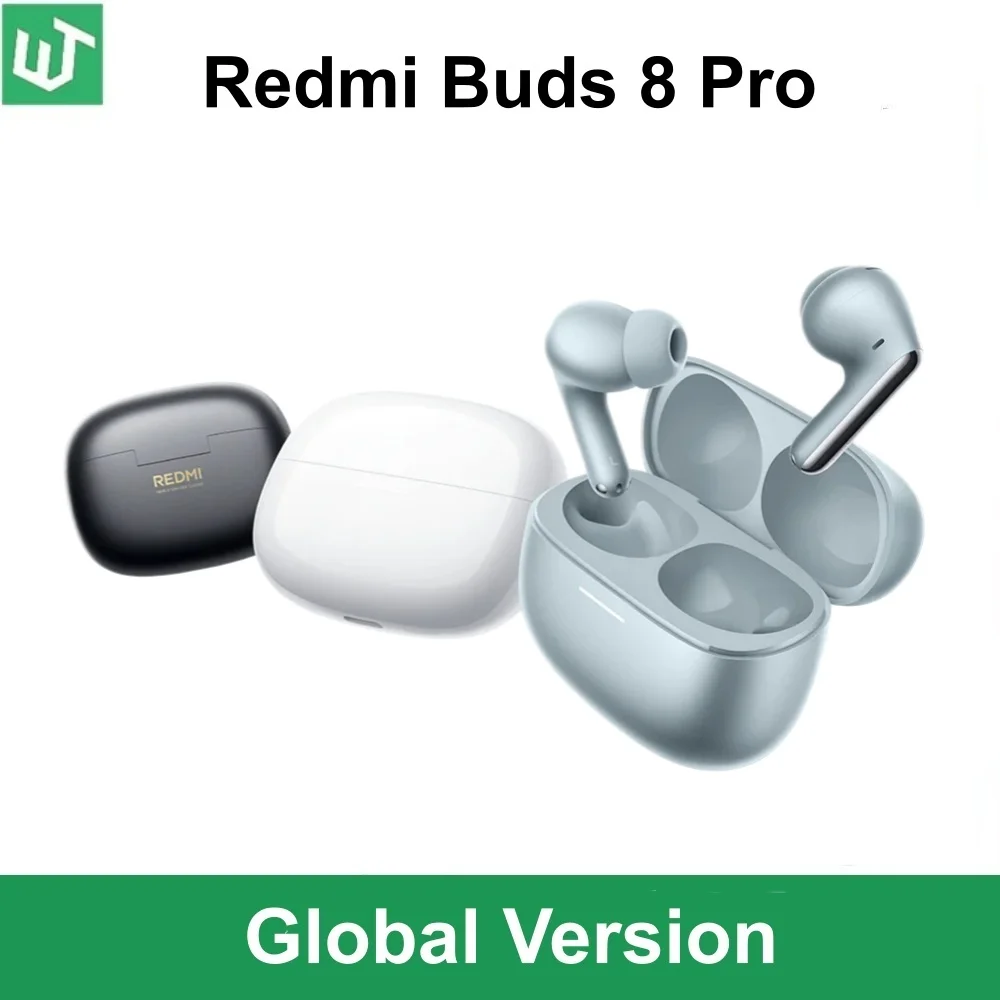 Xiaomi Redmi Buds 8 Pro Global Version TWS Earphone Hi-Res Audio LDAC 3 MIC AI Clear Call 55dB Active Noise Cancellation Earbuds