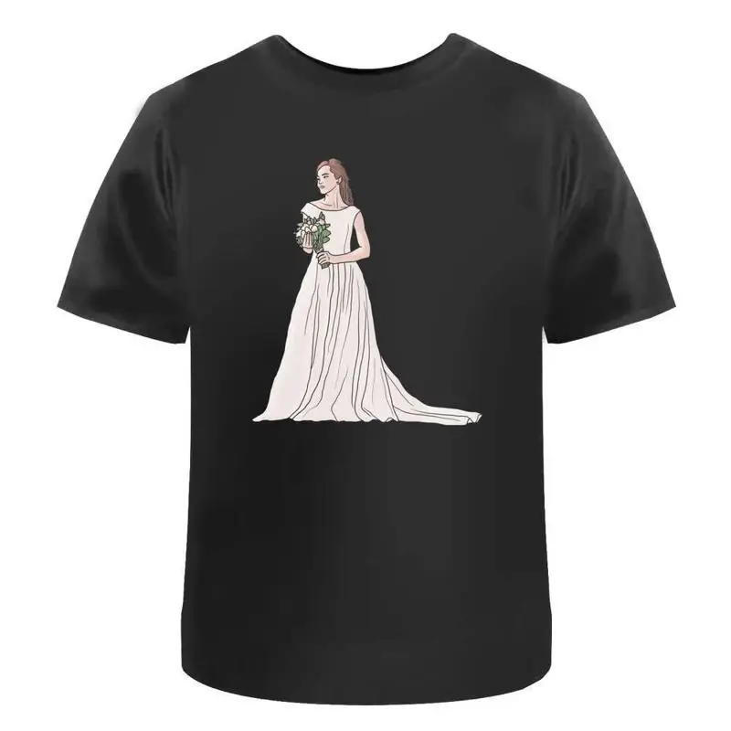 

Хлопковая футболка Beautiful Bride Ta030564