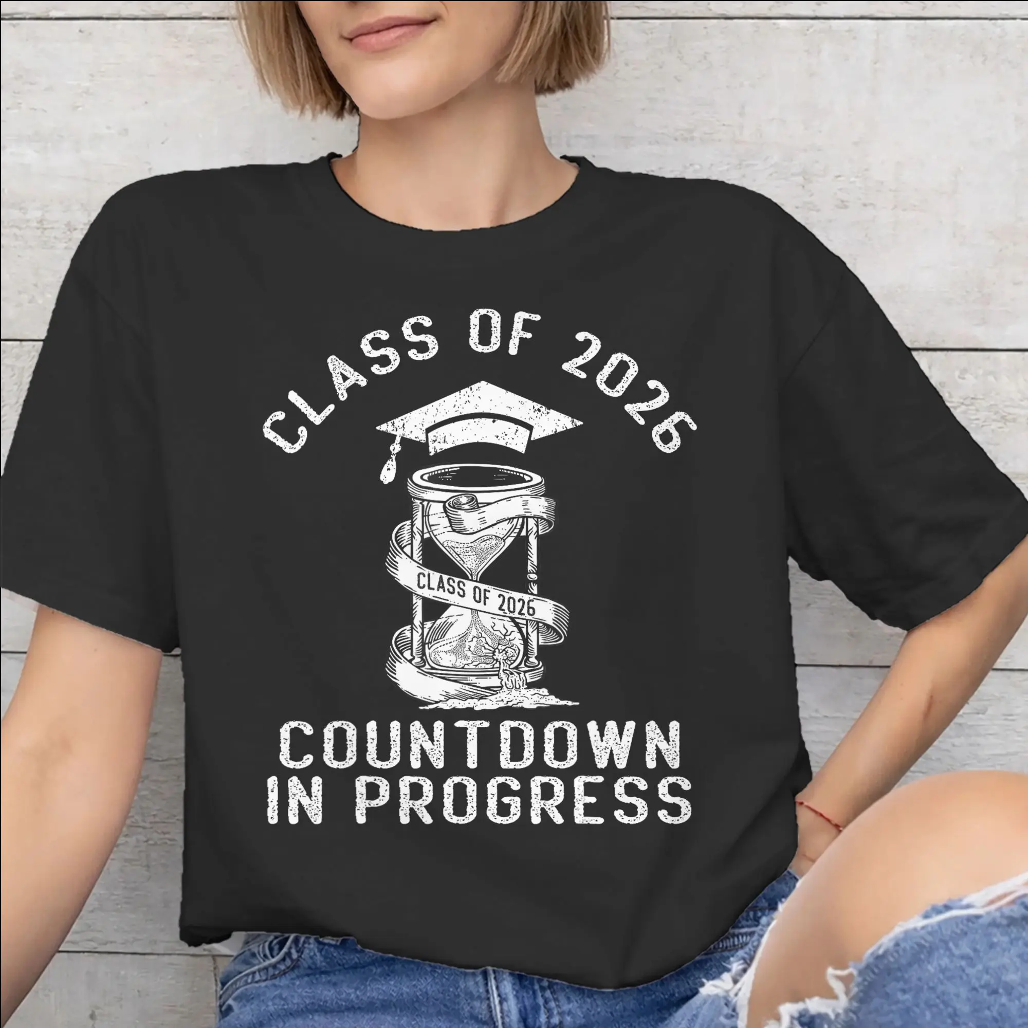 Class of 2026 Senior Graduation Graphic Printed T Shirt for Men Women  Pure Cotton  Tee Shirt Clothing