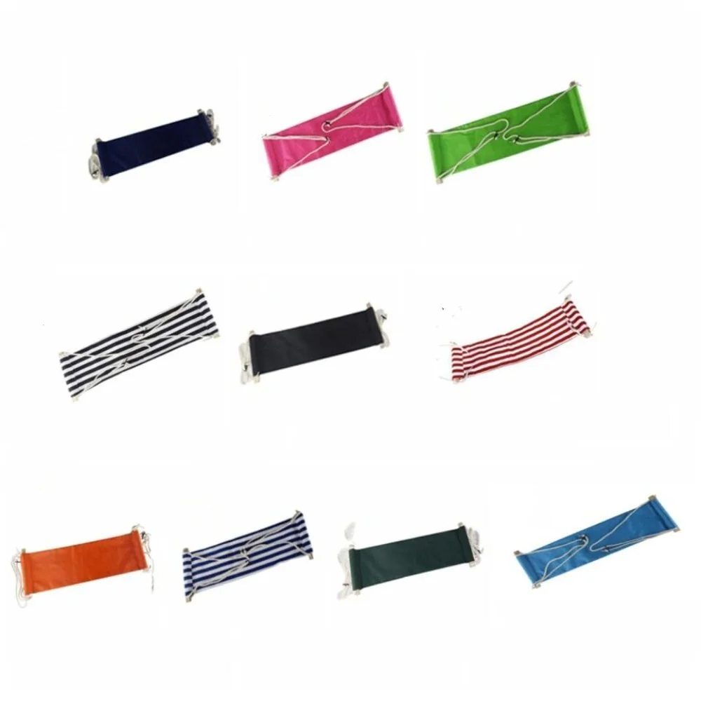 New Pastoral Resting Hammock Polyester Cotton Cloth Adjustable Lazy Artifact Comfortable Foot Hammock