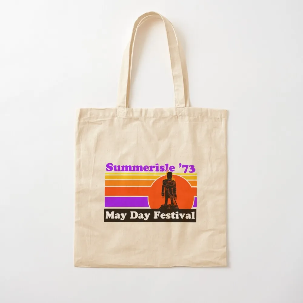 Summerisle '73 (نسخة غير ملحومة) حقيبة حمل صديقة للبيئة، حقيبة حمل، شاشة الشاطئ