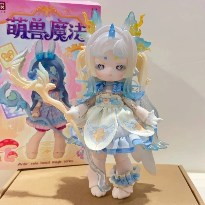 Penny's box antu bonito besta série mágica caixa cega 1/6 bjd bola boneca besta corpo anime móvel na moda surpresa presentes de aniversário