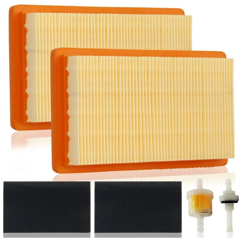 Small Engine Filters for Air Oil Filter Set Optimal Airflow Support 2-piece Comprehensive Set High-quality Filtration Material