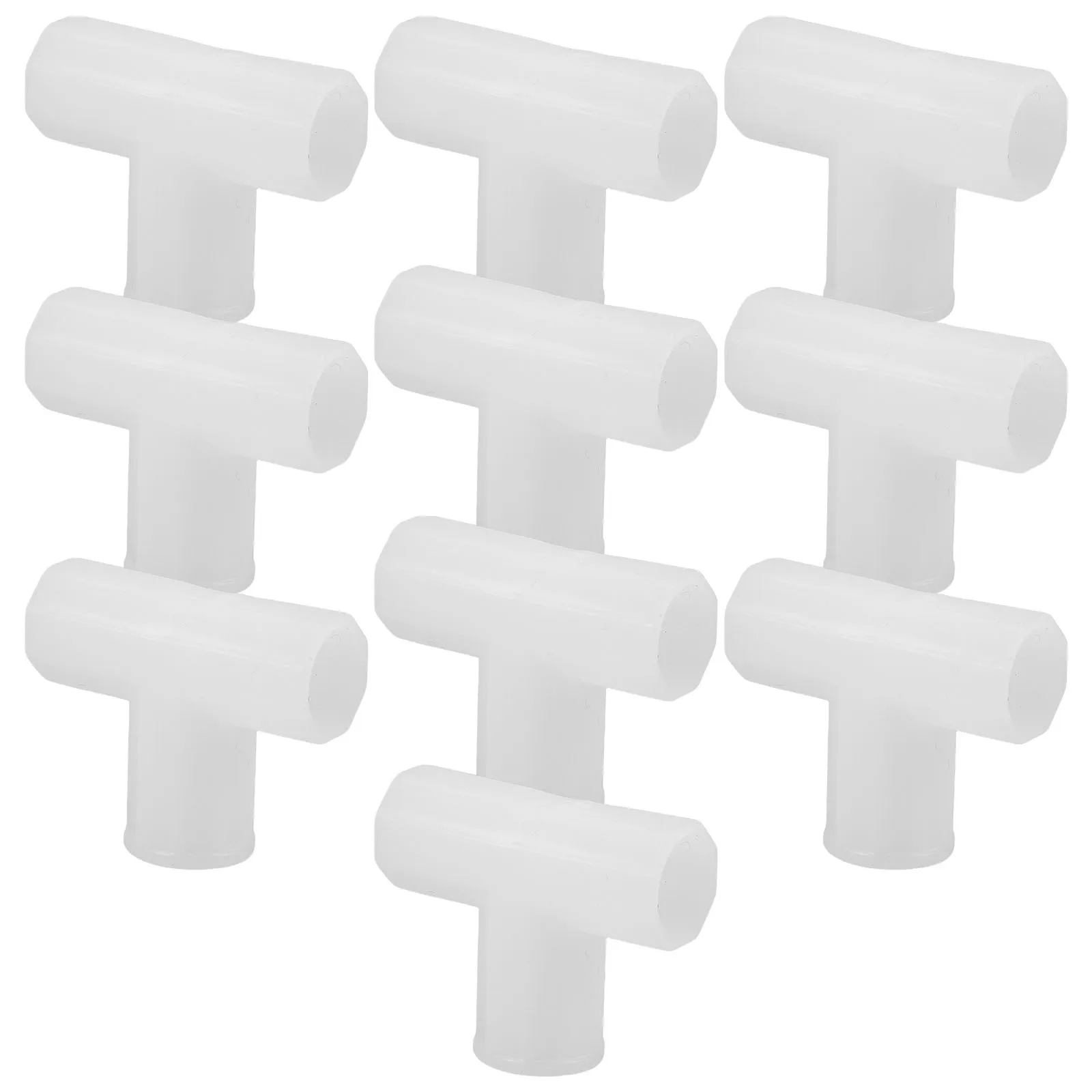 

10pcs Simple Cloth Wardrobe Snap Connectors 16Mm Diy Home Storage Rack Parts Modular Shelving Replacement Tube Couplings