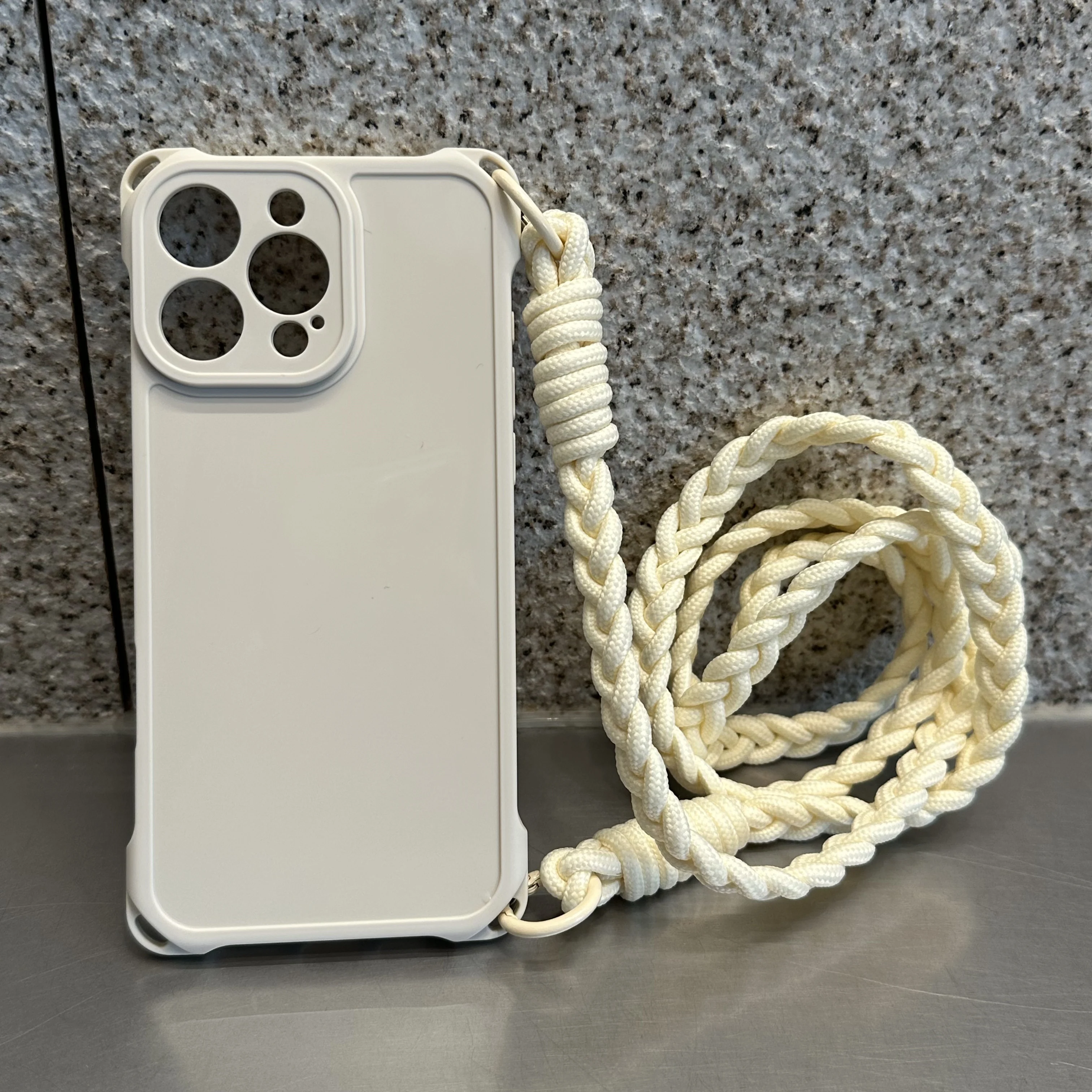 Crossbody Lanyard Shockproof Shoulder Strap Case For iPhone 17 16 15 14 13 12 11 Pro XS Max 16E XR SE 2020 Silicone Soft Cover