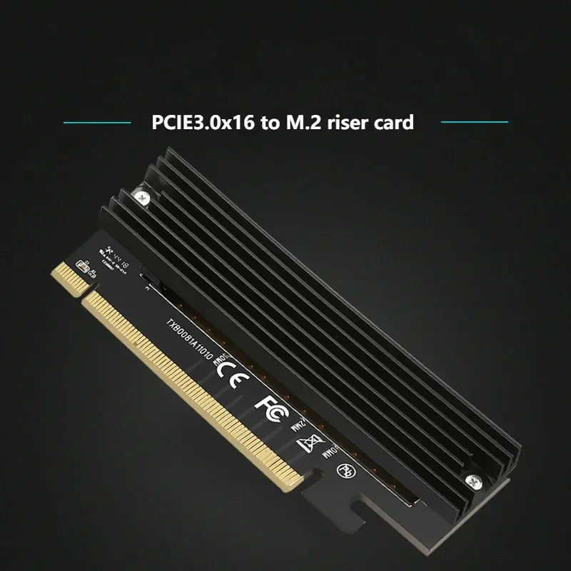 ANDDEAR-Carte adaptateur M.2 vers PCIE 3.0 pour ordinateur, extension haute vitesse, lecteur à semi-conducteurs X16
