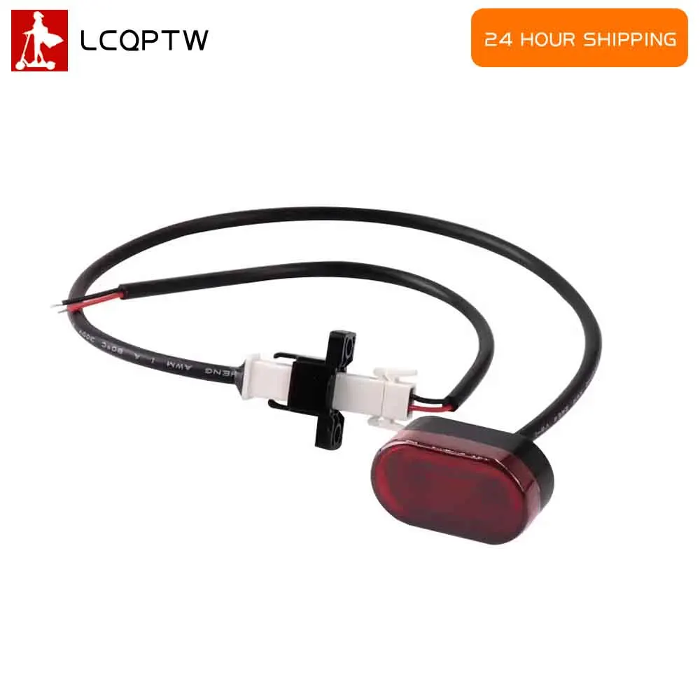 Rücklicht-Batteriekabel-Set für Xiaomi M365 M187 Pro Elektroroller, hintere Bremsleuchte, Kotflügel, Bremslicht, Sicherheits-LED-Lichtteile