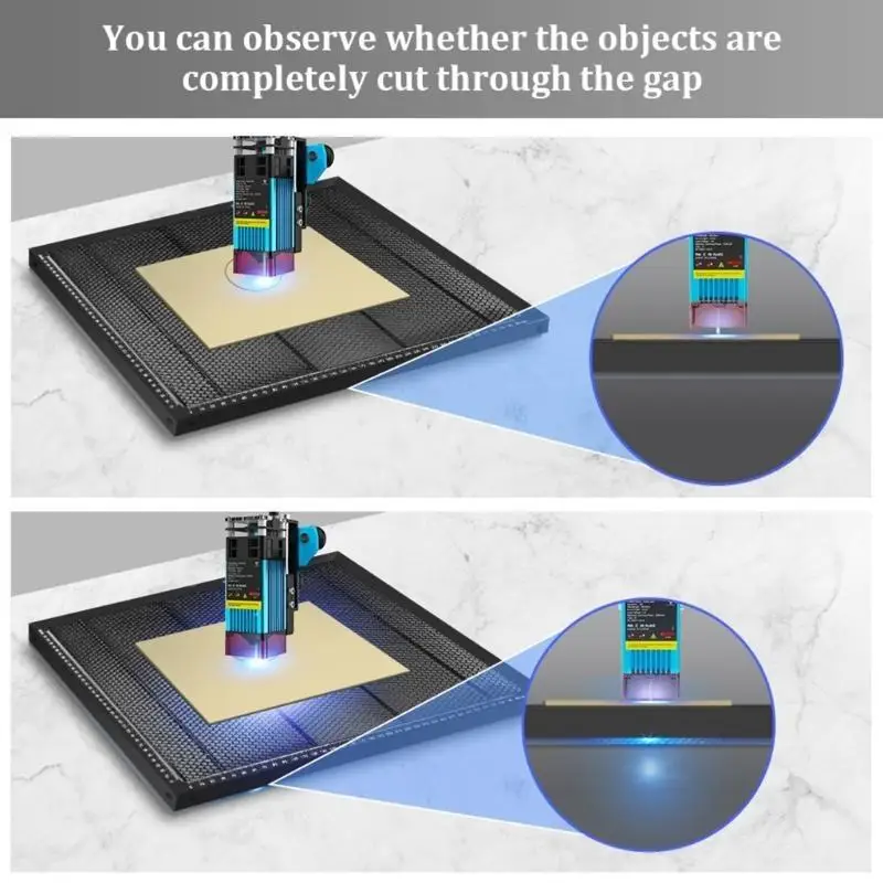 

652F Aluminum Working Table Plate Platform for Cutting Machine Engraver