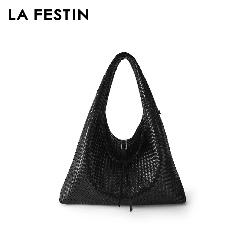 LA FESTIN Original Women's Bag New Trend Shoulder Bag Woven Bag Large Handbag Y2K Bag Luxury Bags Designers Fashion Big Tote Bag