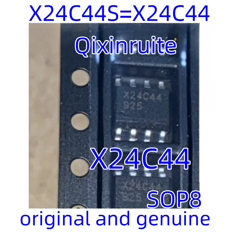 Qixinruite Brand new original X24C44SI=X24C44S=X24C44 SOP8 storage chip integrated circuit IC