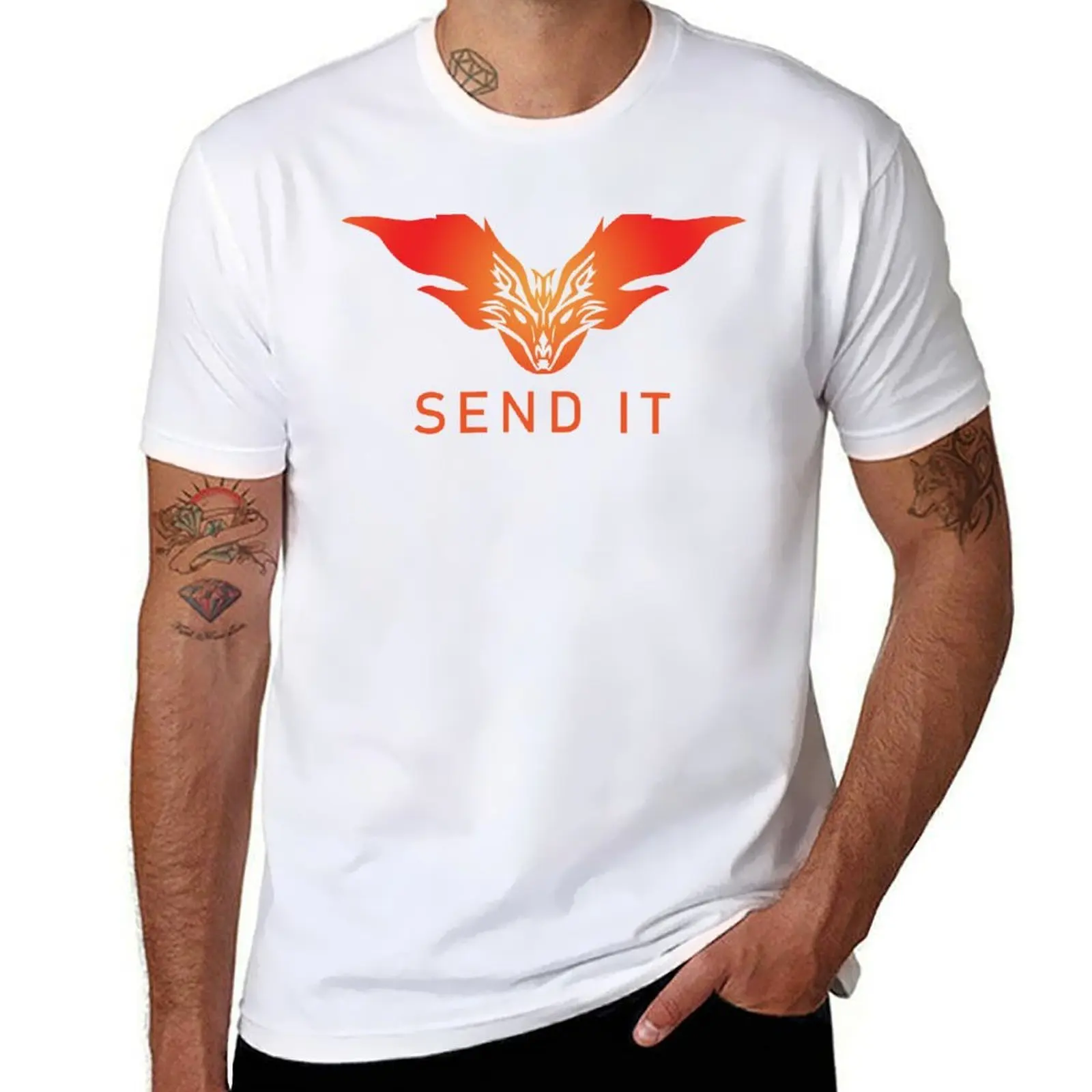 

Fox Fire Racing Send It T-Shirt t shirt personalised man t shirt summer T-Shirt