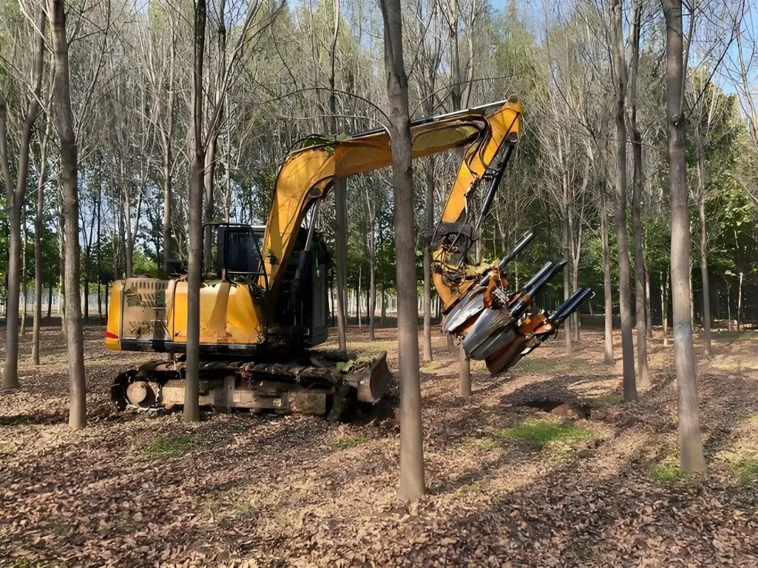 Best Price Tree Spade Tree Transplanter Tree Digger Match  Excavator Tractor