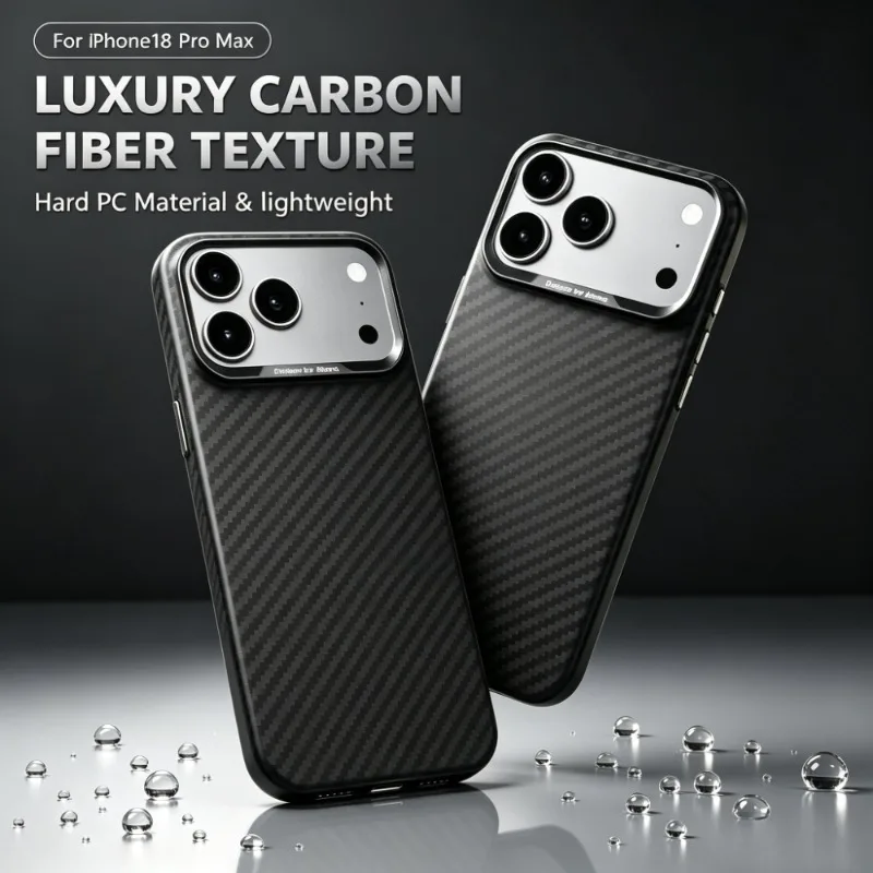 1600D 1600D Carbon Fiber Texture Slim Skin Feel Magnetic Case for IPhone 18 17 16 Pro Max for MagSafe Wireless Charger Protect Case - Aliexpress Deal