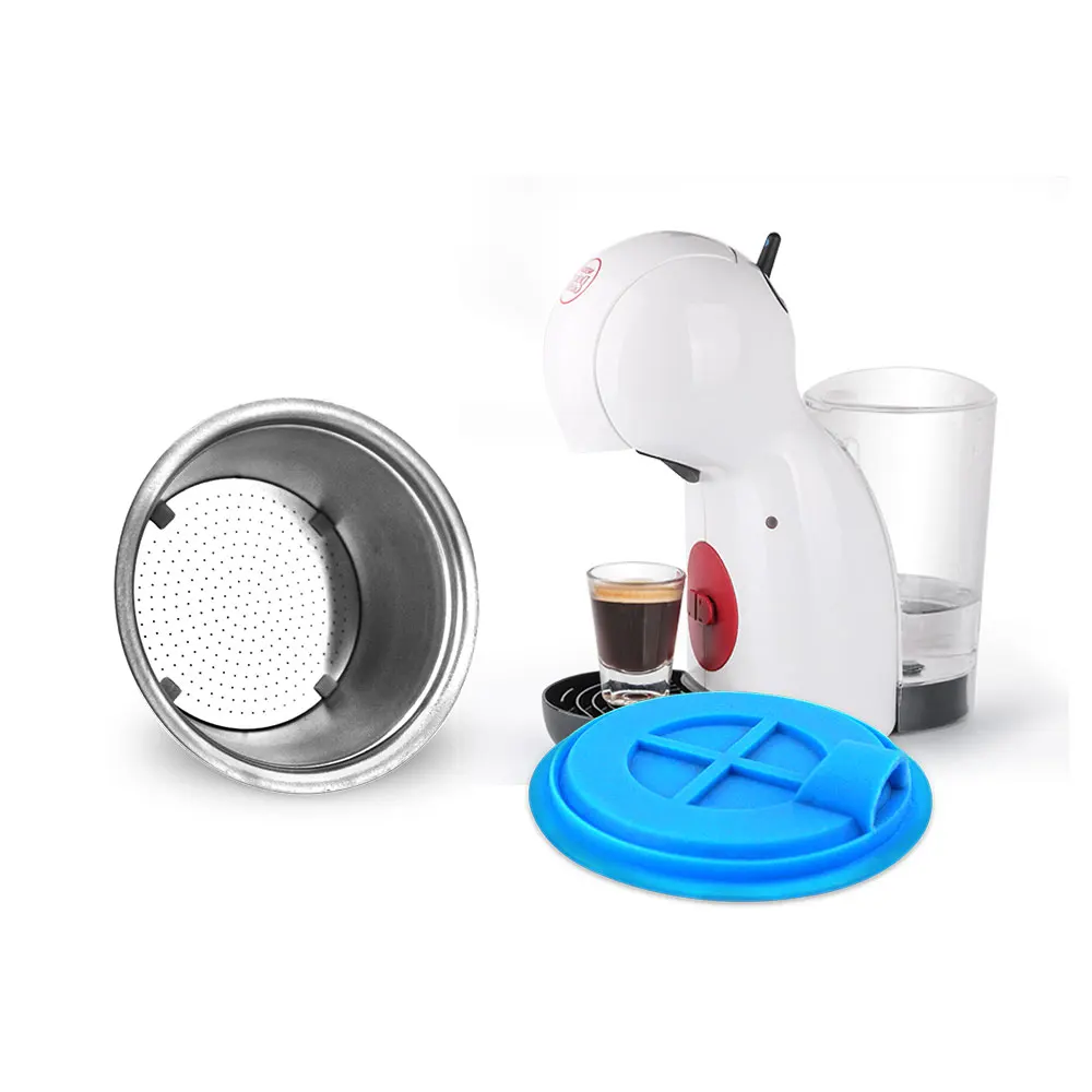 for Dolce Gusto Reusable Coffee Capsules for Nescafe Picolo xs Stainless Steel Recycle Pod Repuesto Refillable Coffee Filter