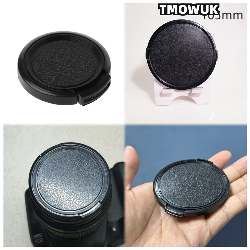 

For Canon EOS R7 R6 30D 90D 700D M6 Mark II Rebel T6s 400D Camera Lens Cap Protective Cover Center Pinch Snap-on 49mm 52 55 58 6