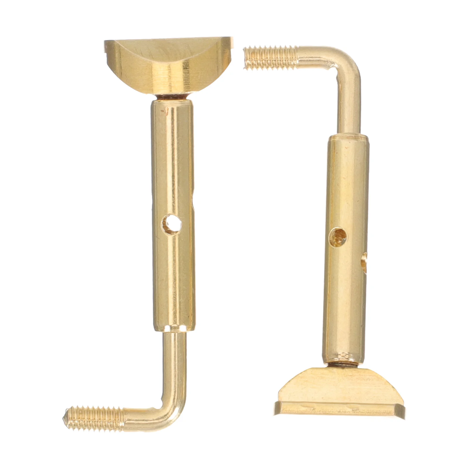 

2 Pcs Chin Rest Screw Violin Parts Screws Chinrest Metal for Accessory Accessories