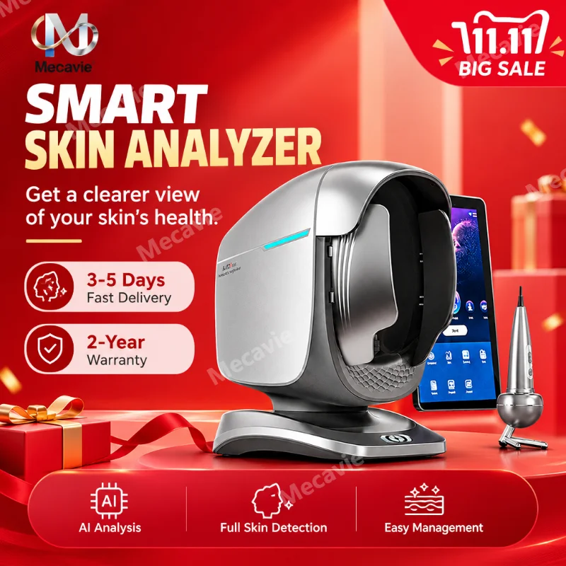 Professional AI Skin Analyzer Machine Facial Skin Scanner Beauty Consultation Equipment Skin Imaging System For Beauty Salon Spa