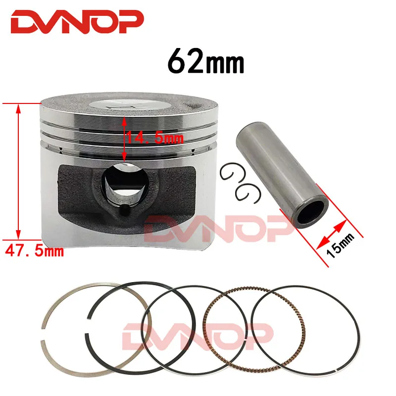 Motorcycle Cylinder Piston Ring DD350 320cc motorcycle water-cooled cylinder Piston ring