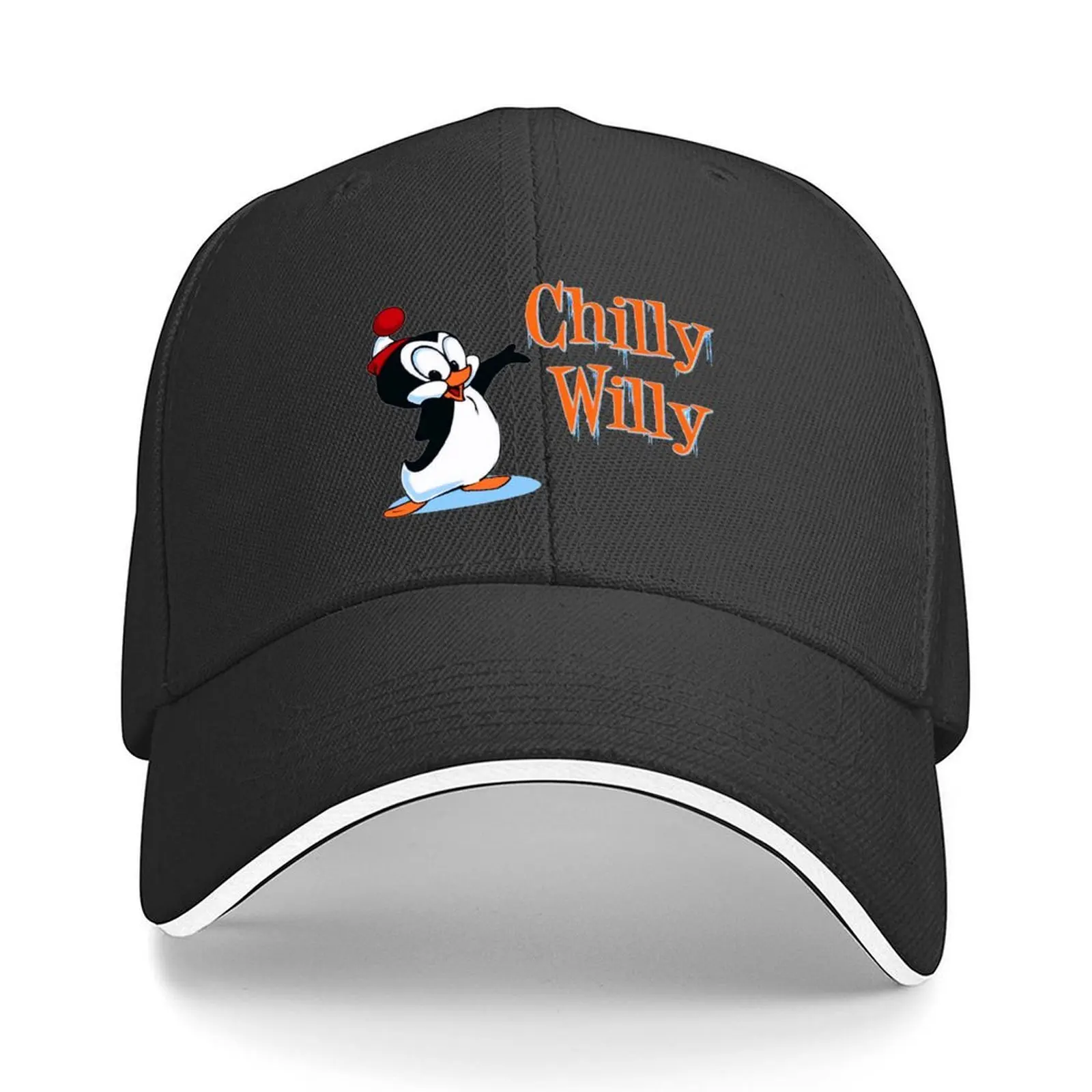 

Uh huh! Chilly Willy Vintage Retro Style Baseball Cap Designer Hat Sports Cap black Trucker Cap Sun Hats For Women Men's