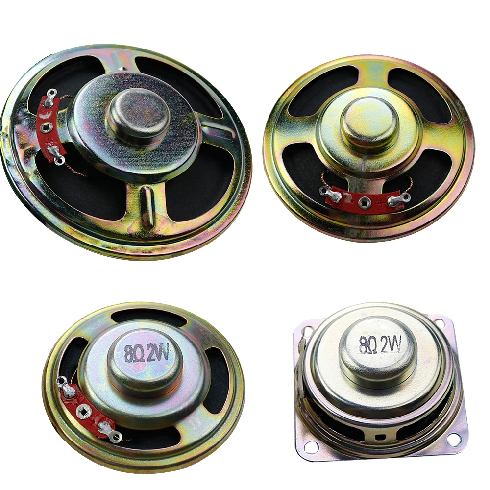 1PCS New Ultrathin Speaker Buzzer 8 Ohms 2 Watts 2W 8R Speaker Diameter 40MM 50MM 66MM 77MM 4CM 5CM 6.6CM 7.7CM