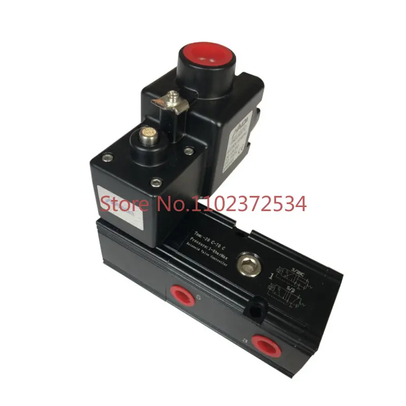 

Two position five way pneumatic flameproof valve reversing HDM310-08 solenoid valve aluminum direct acting threaded valve