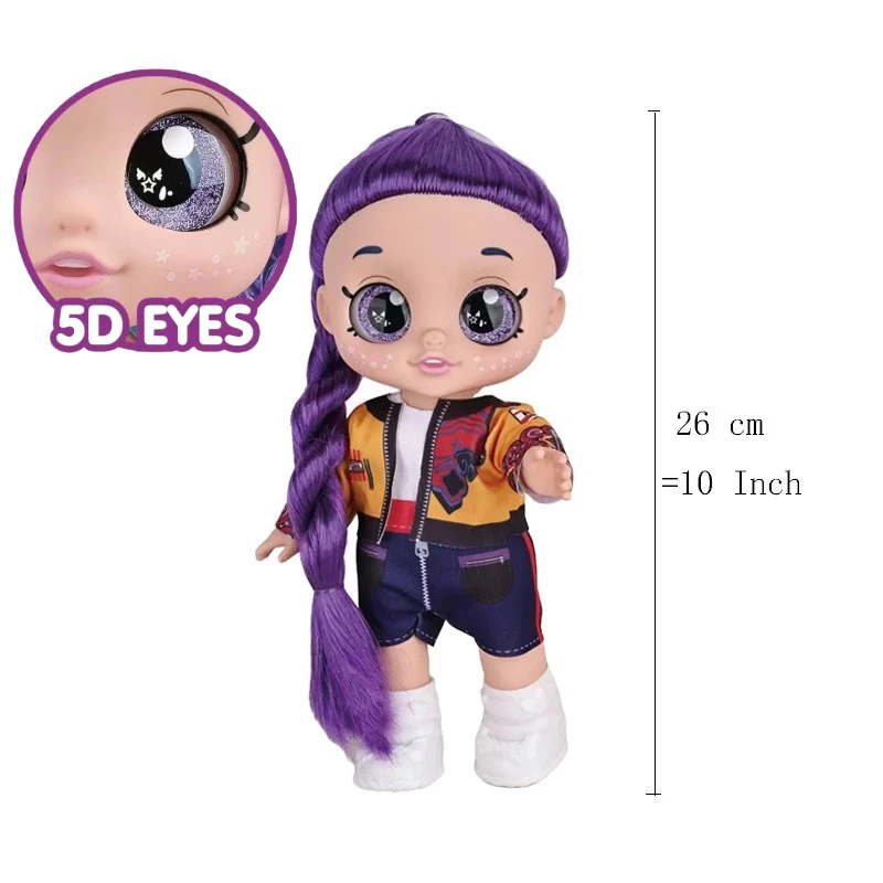 

Кукла-игрушка KPOP Demon Hunters с 5D-глазами и музыкальной функцией, виниловая фигурка в дизайне тигра, идеальный подарок для детей на день рождения и праздники