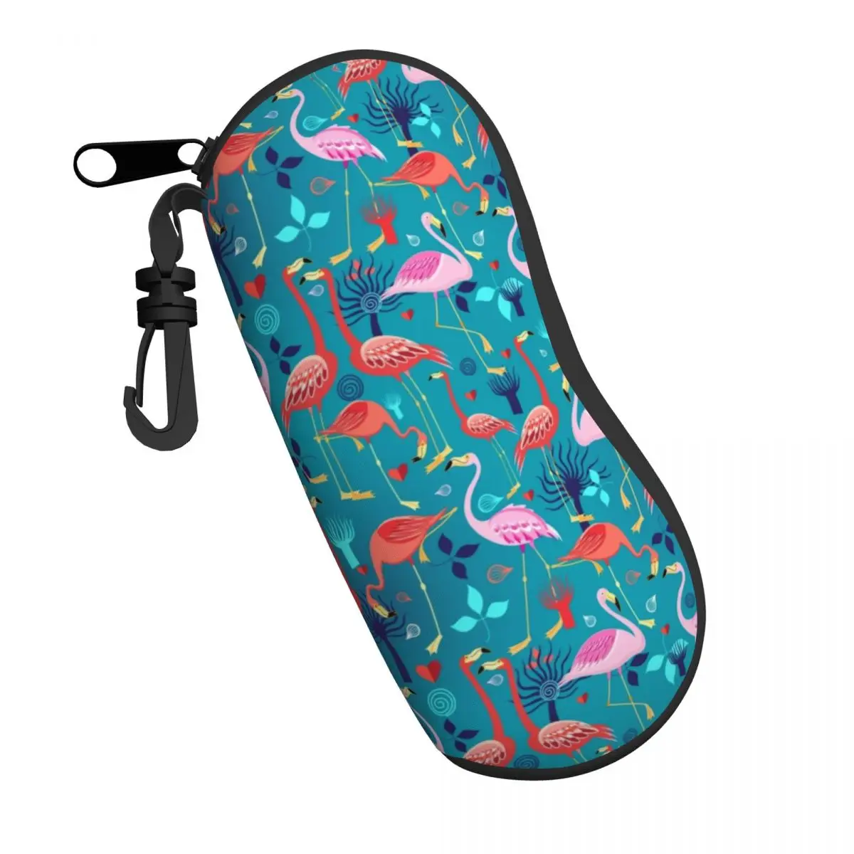 Beautiful Flamingo Pattern Shell Eyeglasses Case Men Women Cute Animal Bird Glasses Case Sunglasses Box Pouch