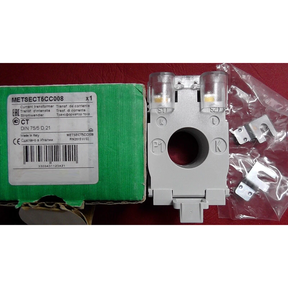 Current Transformer 75/5A Damp Heat For Schneider METSECT5CC008