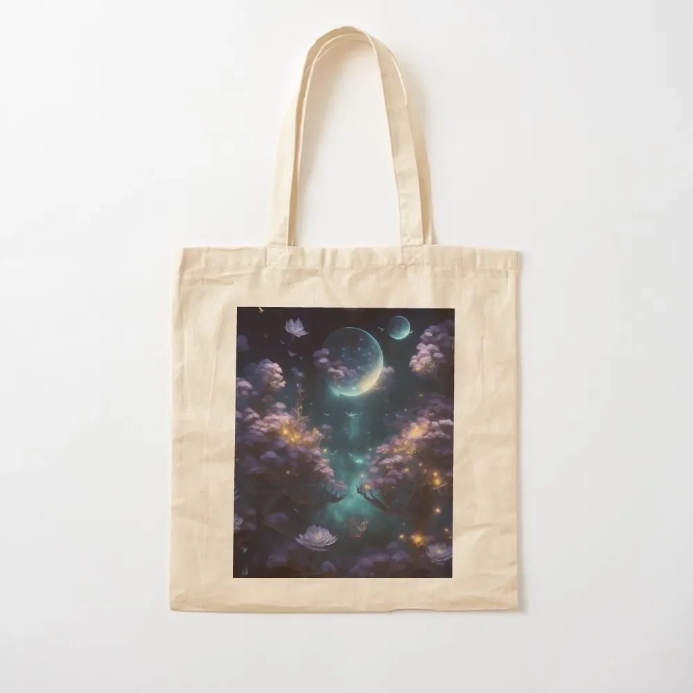 Celestial Gardens C Tote Bag shopping cart bags bags woman 2025 Eco bag Reusable bags Tote Bag