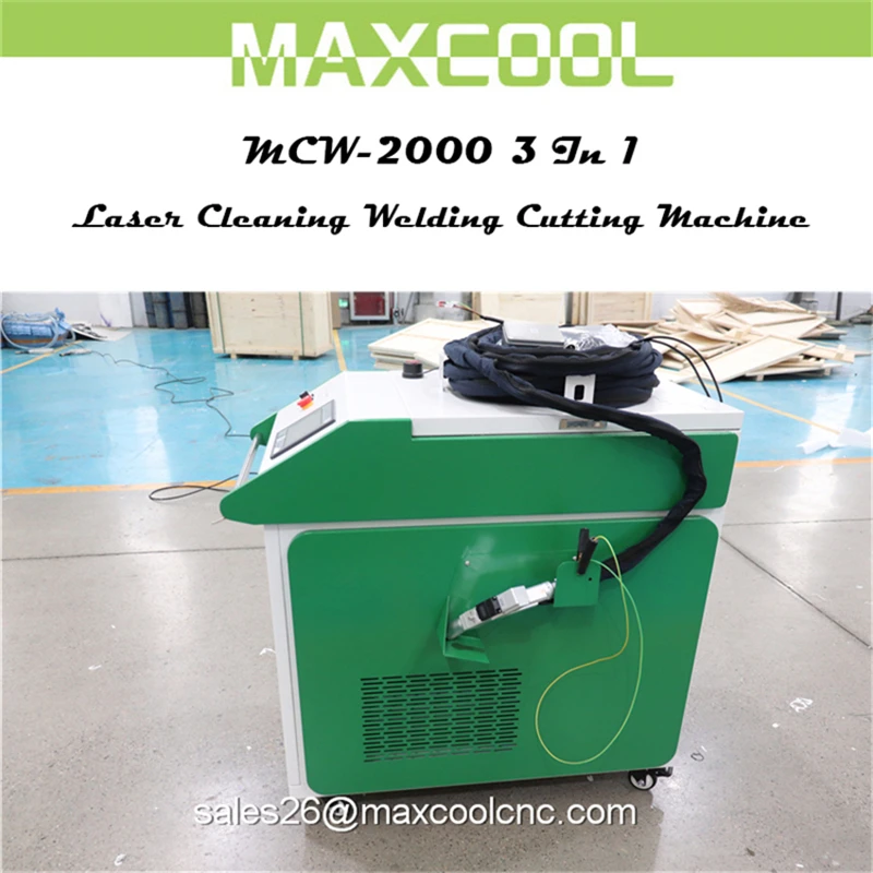 Handheld Metal Laser Welder 1kw 2kw 3kw 3 in1 Laser Cutting Welding Cleaning Machine Laser Cleaning Metal Machine for Rust