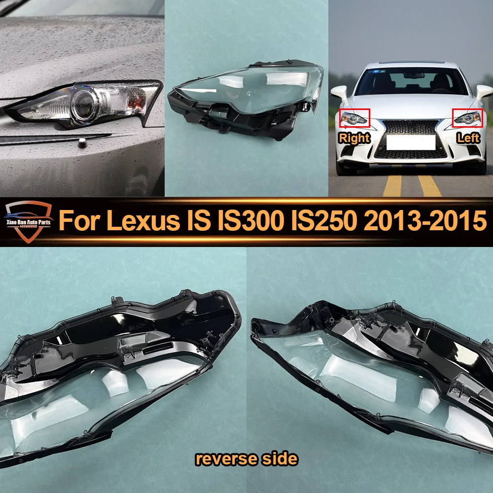 

Headlight Cover Transparent Headlamp Lamp Shell Lens Replace Original Lampshade Plexiglass 2013 2014 2015 For Lexus IS300 IS250