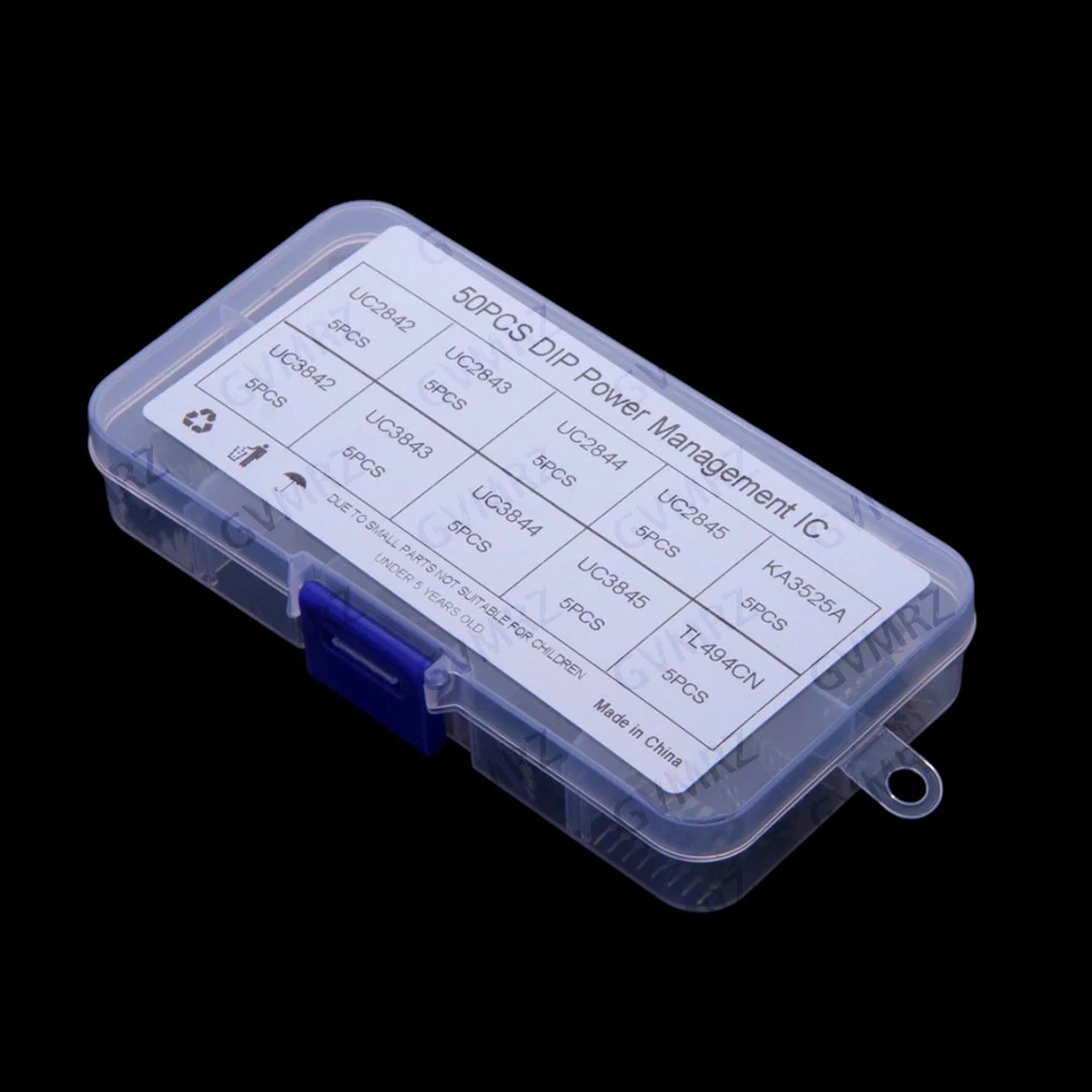 10Values ​​50PCS UC2842 UC2843 UC2844  UC3844 UC3845 KA3525 DIP Power Chip UC2845 TL494 UC3842 UC3843