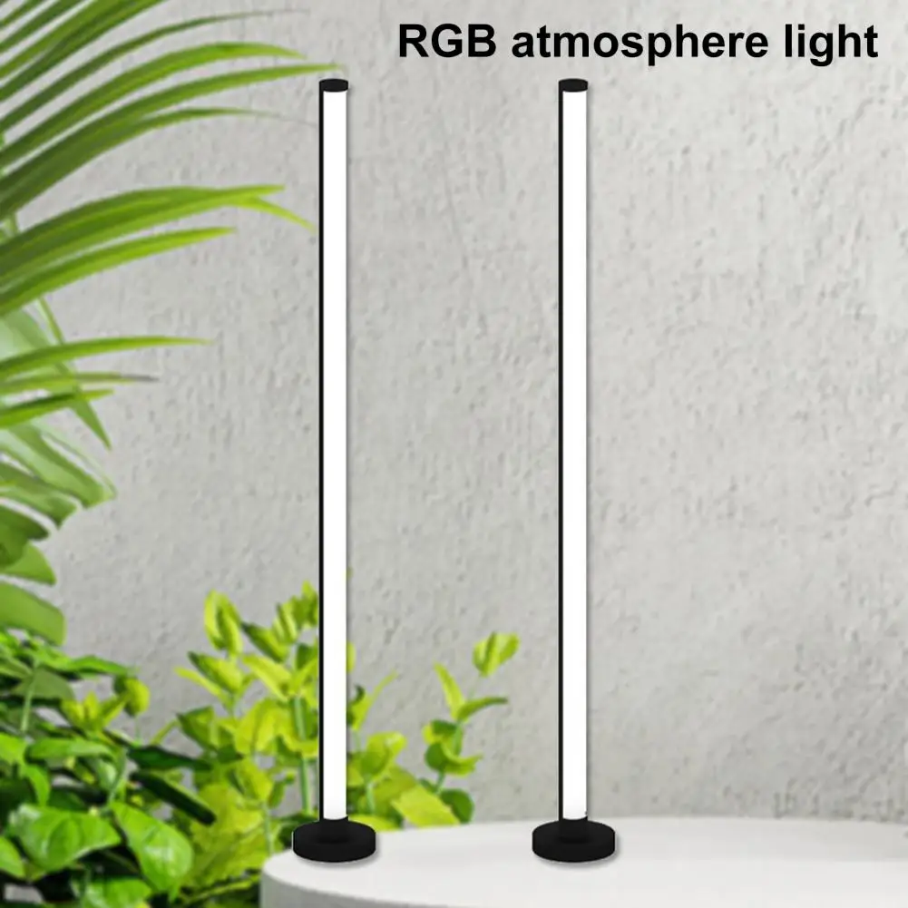 

Светодиодный угловой светильник высокой яркости Rgb угловой торшер с дистанционным управлением для защиты глаз Регулируемая синхронизация музыки