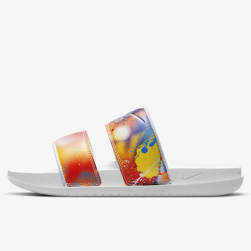 

Оригинальные сезонные новые женские спортивные тапочки ninja с двойным ремешком и принтом тай-дай DJ4282-901