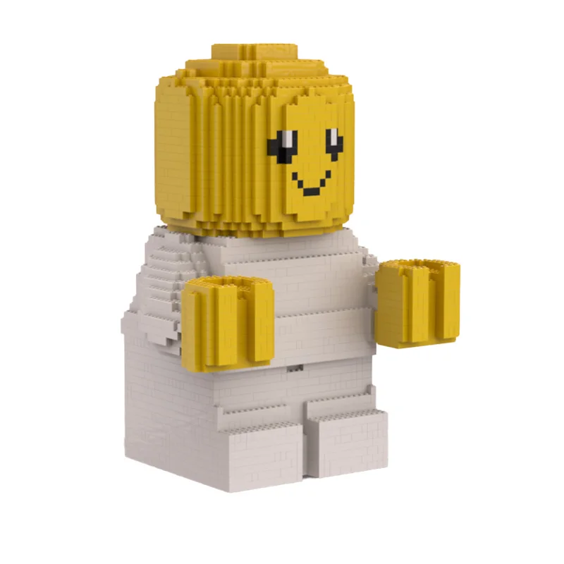 

6325 PCS Creative Baby Brickheadz Sculpture Bricks Model Christmas Birthday Gift DIY Assembled Building Block Toy For Adults Kid