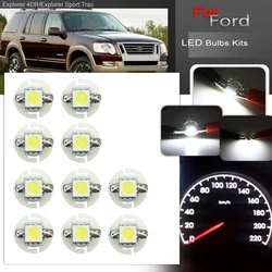 For Ford Explorer 4Door 2006 2007 2008 2009 2010 Led Car Gauge Speed Dash Bulbs Instrument Panel Cluster Light