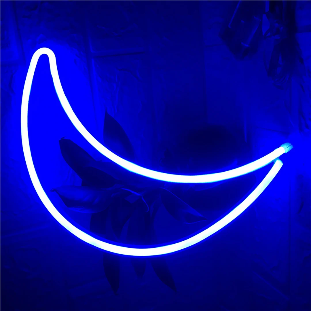 1pc, insegna al neon innovativa, alimentata tramite USB/batteria, utilizzata per decorare stanze di ragazzi e ragazze, compleanni, feste, regali