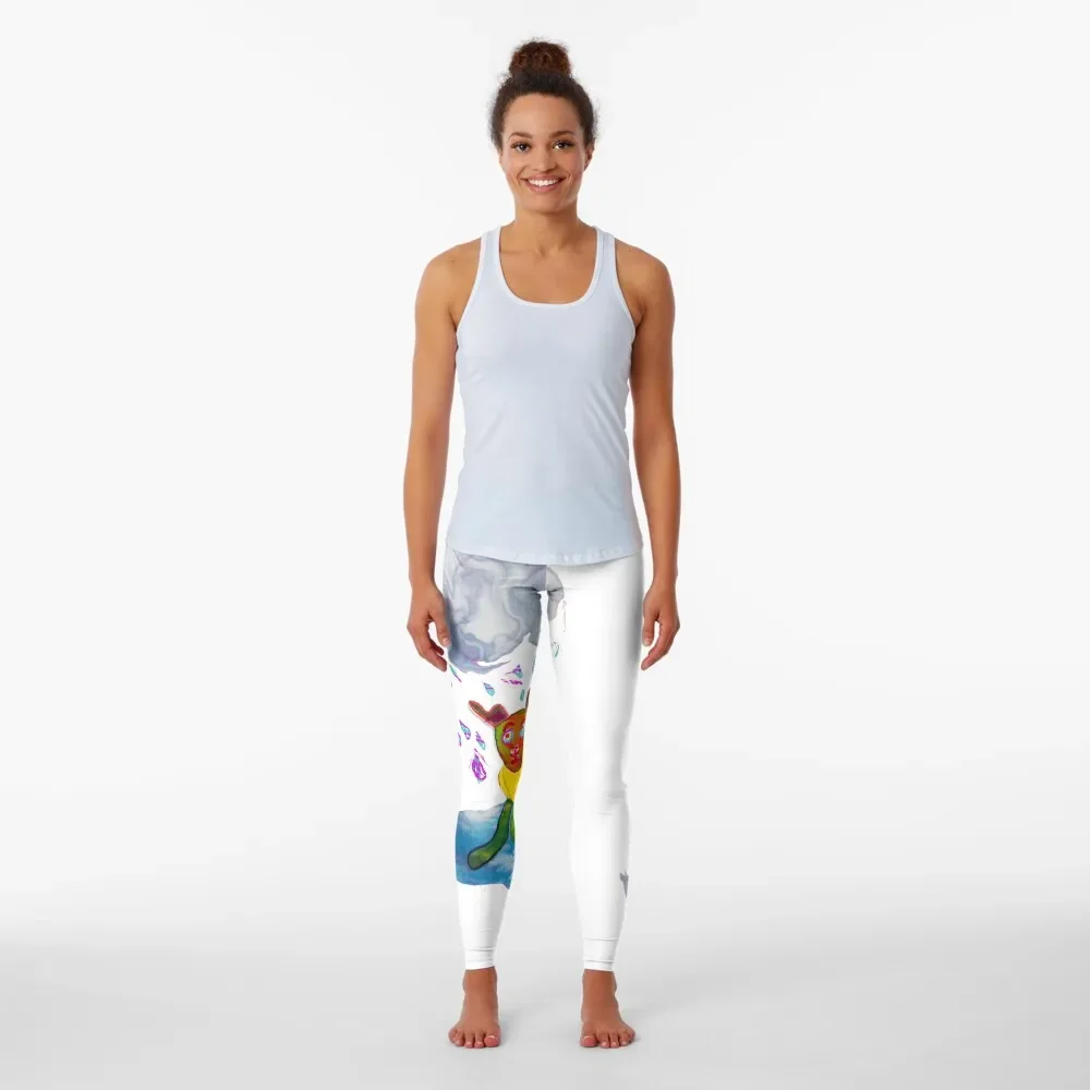 Gemma's World - Sometimes it's tough being a doggy! Leggings sportswear gym workout shorts sports for Womens Leggings